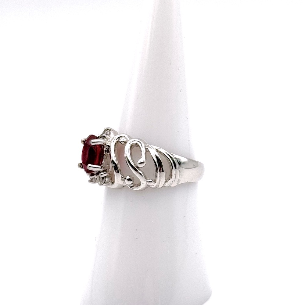 Sterling Ruby Ring - image 4